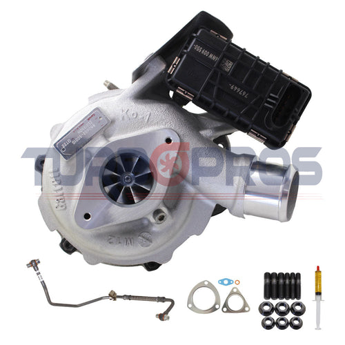 Garrett PowerMax Upgrade Turbo Charger GTB2256VK With Genuine Oil Feed Pipe For Ford Ranger PX1 PX2 PX3 3.2L 2011-2021 880862-5001W