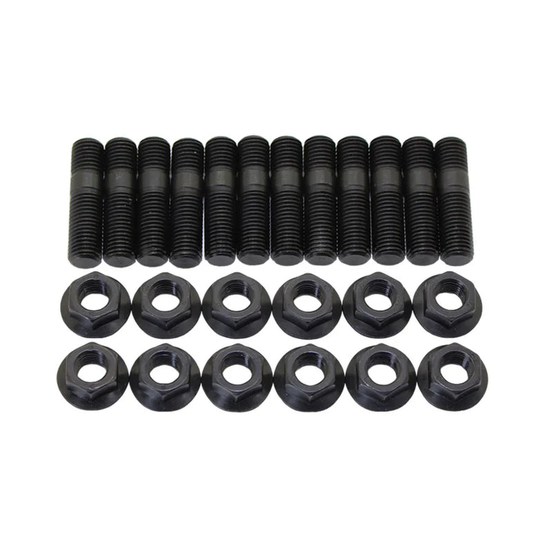 Load image into Gallery viewer, 12 Pcs M10x1.25x50mm High Tensile Stud Kit for Manifold &amp; Turbo
