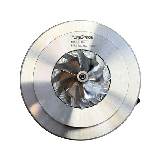 Upgrade Billet Turbo Cartridge CHRA Core With Studs & Gaskets For Hyundai iLoad / iMax D4CB 2.5L 2012 Onwards
