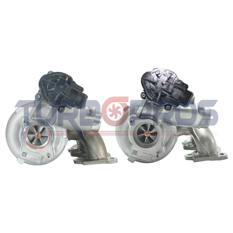 Load image into Gallery viewer, Genuine Twin Turbo Charger TF035HL4W For BMW M3 / M4 S55B30 3.0L Twin Turbo
