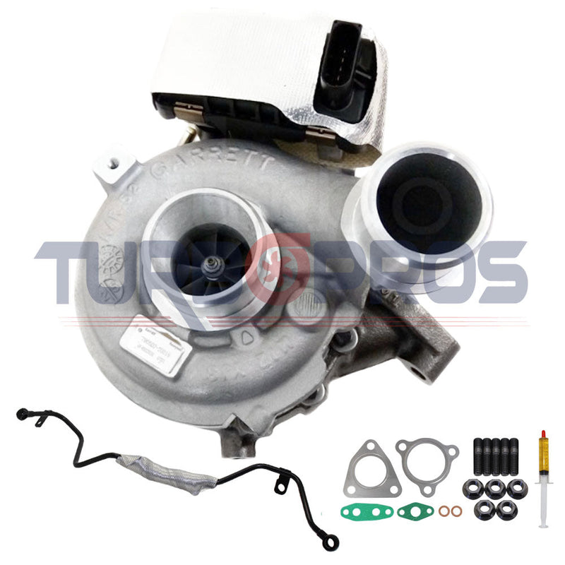 Load image into Gallery viewer, Genuine Billet Turbo Charger With Genuine Oil Feed Pipe For Hyundai Santa Fe D4HB 2.2L
