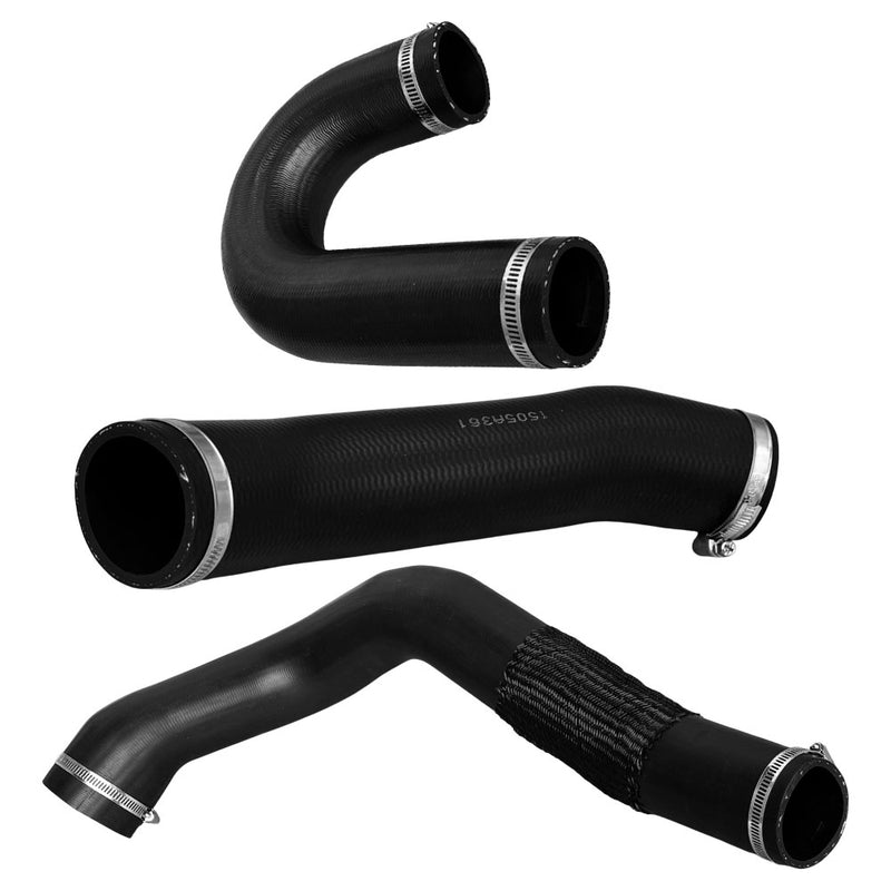Load image into Gallery viewer, Upgrade Aluminium 64mm Intercooler &amp; Hoses For Mitsubishi Pajero 4M41 3.2L
