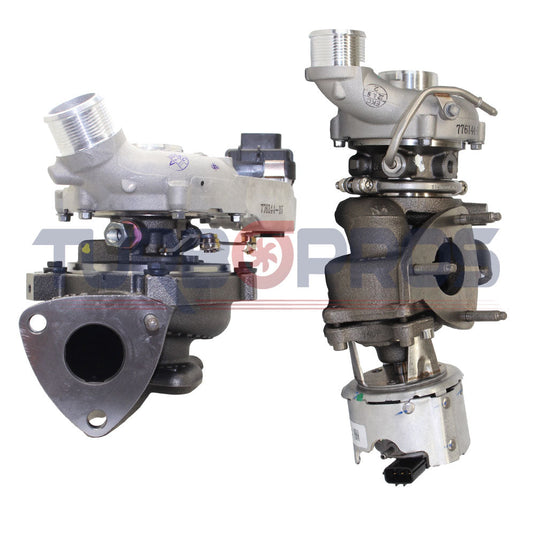 Genuine Twin Turbo Charger With Gaskets & Studs For Jaguar XJ 3.0L