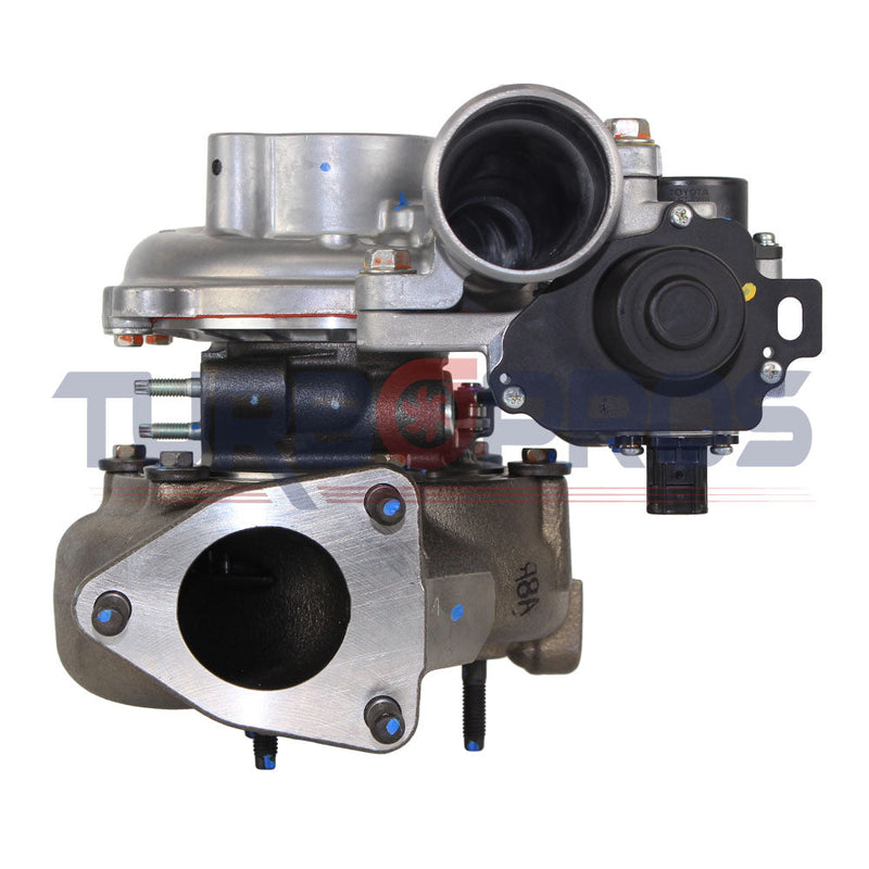 Load image into Gallery viewer, Genuine Turbo Charger With Genuine Oil Feed Pipe For Toyota Landcruiser Prado 1KD-FTV 3.0L 17201-30160
