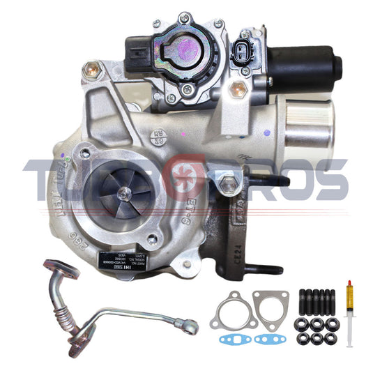 Genuine RHV4 Turbo Charger With Genuine Oil Feed Pipe For Toyota HiAce 1KD-FTV 3.0L 17201-30200