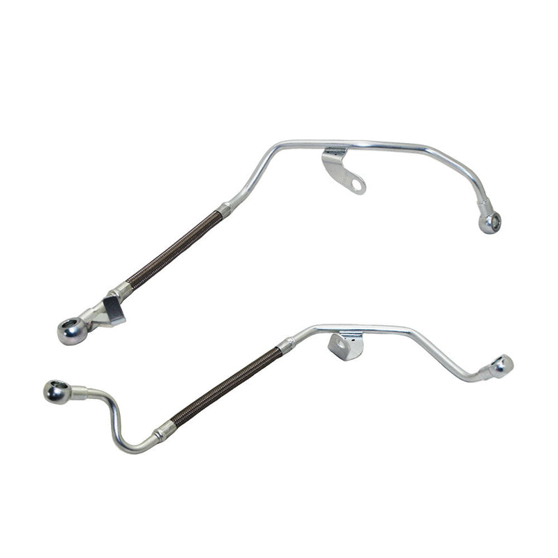 Load image into Gallery viewer, Upgrade Billet Turbo Cartridge CHRA Core With Oil Feed Pipe For Toyota LandCruiser 200 Series VDJ200 1VD-FTV 4.5L Twin Turbo
