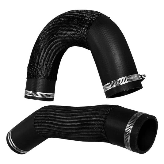 Upgrade Aluminium 64mm Intercooler & Hoses For Mitsubishi Pajero NM / NP 4M41 3.2L 2000-2006