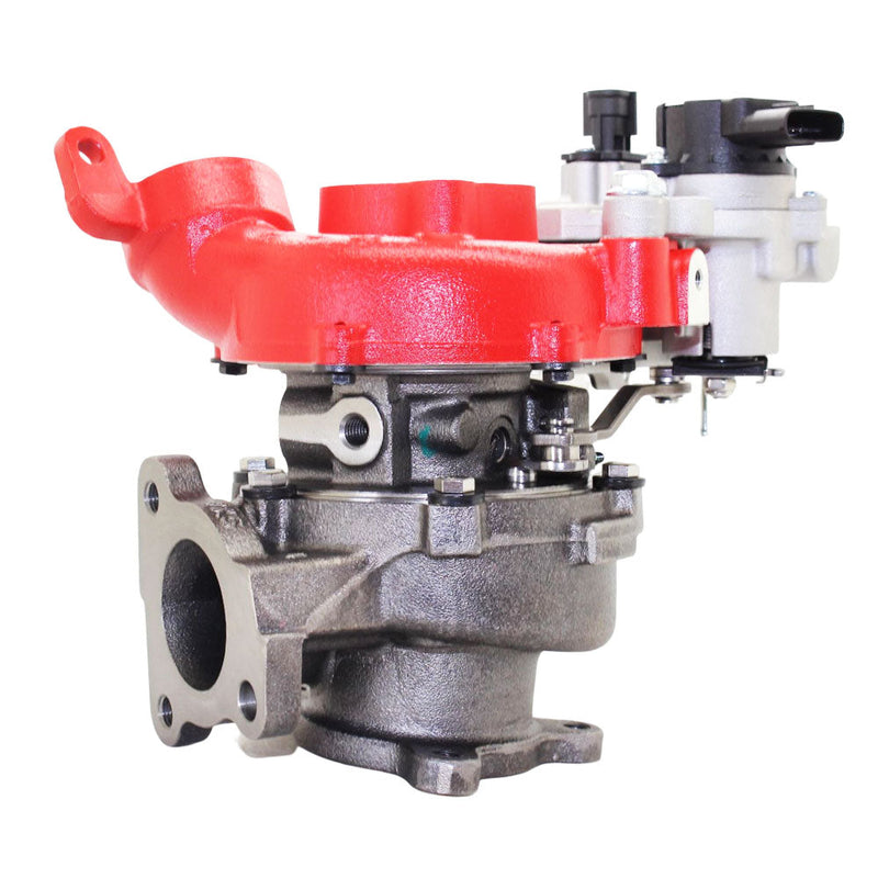 Load image into Gallery viewer, GEN1 High Flow Turbo Charger With Genuine Oil Feed Pipe For Toyota LandCruiser 200 Series VDJ200 1VD-FTV 4.5L Passenger Side
