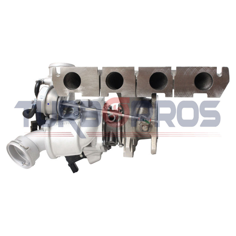 Load image into Gallery viewer, Genuine Billet Turbo Charger K03 For Audi A3 / A4 / A5 / Q3 / Q5 / S4 / TT / Volkswagen Beetle / Bjalla / Eos / Golf VI / Jetta / Scirocco / Sharan / Tiguan / Passat / R32 / Golf GTI / Rabbit / CC / Seat Alhambra / Altea / Leon / Exeo / Skoda Octavia / Superb 2.0L 06J145713T
