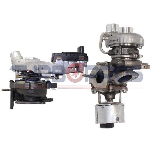 Genuine Twin Turbo Charger With Gaskets & Studs For Land Rover Range Rover Sport 3.0L