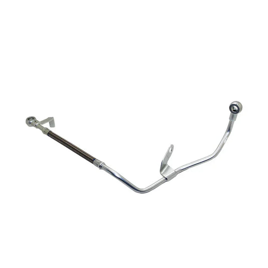 Genuine Turbo Charger RHV4 With Genuine Oil Feed Pipe For Toyota LandCruiser 200 Series 1VD-FTV 4.5L (LHS)