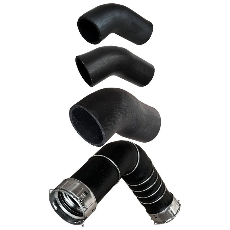 Load image into Gallery viewer, Hot Side &amp; Cold Side Intercooler Hoses For Nissan Pathfinder R51 Ti 550 V9X V6 3.0L
