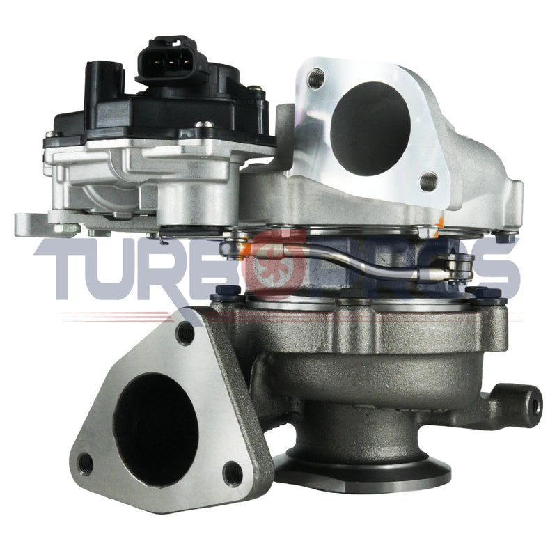 Load image into Gallery viewer, Garrett Direct Fit Upgrade Turbo Charger With Genuine Oil Feed Pipe For Toyota Prado 1GD-FTV 2.8L
