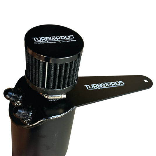 Turbo Pros High Flow -AN8 Oil Catch Can For Ford Falcon XR6 BA/BF/FG Barra 4.0L