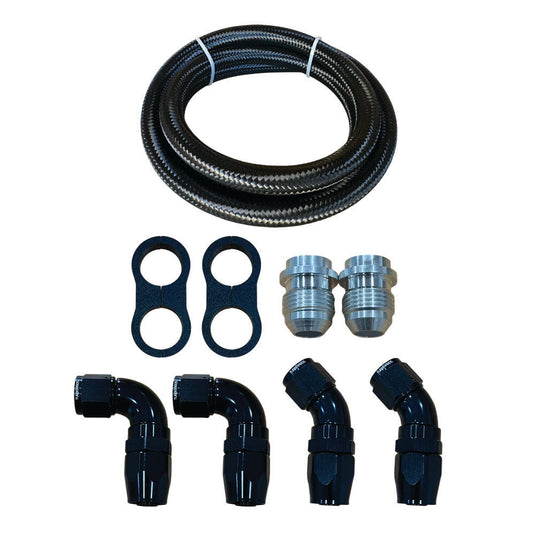Turbo Pros High Flow -AN10 Oil Catch Can For Ford Falcon XR6 BA/BF/FG Barra 4.0L