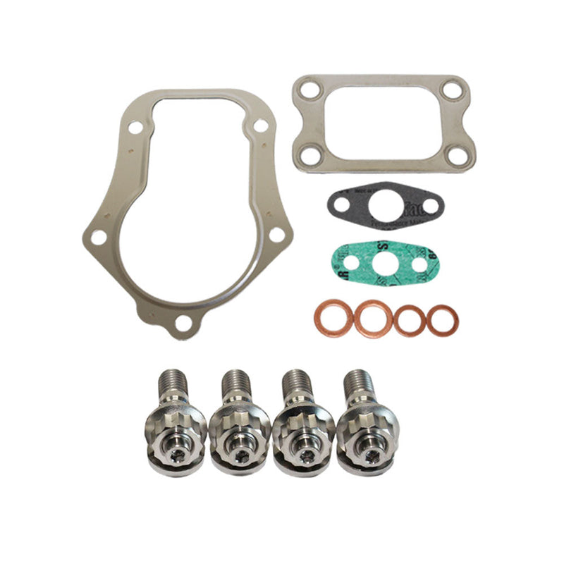 Load image into Gallery viewer, Permaseal MLS-R Turbo To Manifold Installation Titanium Stud &amp; Gasket Kit For Ford Falcon XR6 BA/BF/FG Barra 4.0L
