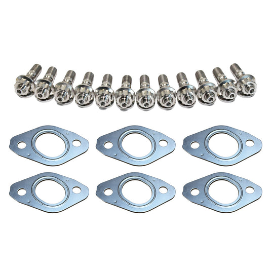 Permaseal MLS-R Exhaust Manifold Titanium Stud & Gasket Kit For Nissan Skyline R32/R33/R34 RB20DE/RB20DET/RB25DE/RB25DET 2.0L/2.5L