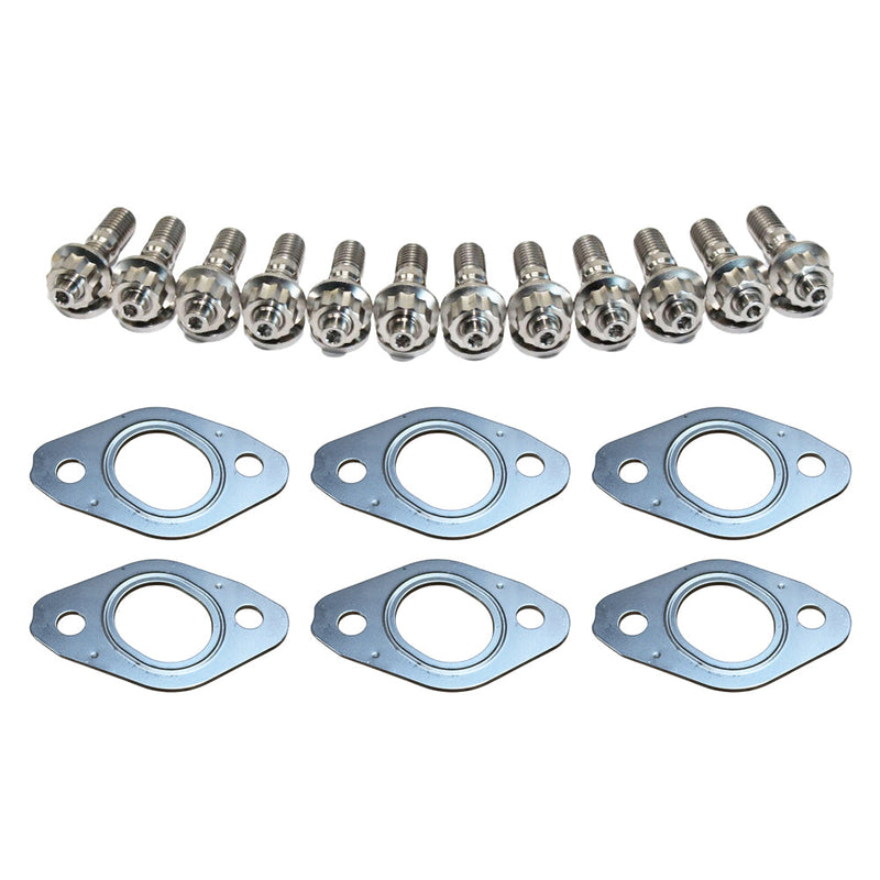 Load image into Gallery viewer, Permaseal MLS-R Exhaust Manifold Titanium Stud &amp; Gasket Kit For Nissan Skyline R32/R33/R34 RB20DE/RB20DET/RB25DE/RB25DET 2.0L/2.5L
