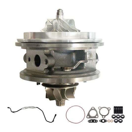 Upgrade Billet Turbo Cartridge CHRA Core With Oil Feed Pipe For Hyundai Santa Fe D4HB 2.2L 2014 Onwards