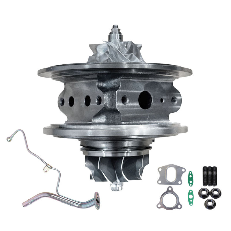 Load image into Gallery viewer, Upgrade Billet Turbo Cartridge CHRA Core With Oil Feed Pipe For Mitsubishi Pajero 4M41 3.2L VT13
