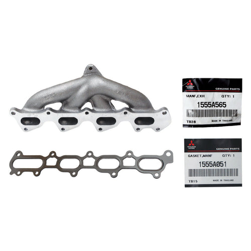 Genuine Exhaust Manifold & Gasket For Mitsubishi Triton MN/Challenger 4D56 2.5L 2WD