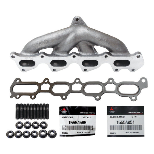 Genuine Exhaust Manifold, Gasket & Stud Kit For Mitsubishi Challenger/Challenger 4D56 2.5L 2WD