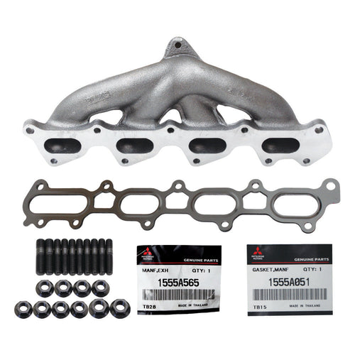 Genuine Exhaust Manifold, Gasket & Stud Kit For Mitsubishi Challenger/Challenger 4D56 2.5L 2WD