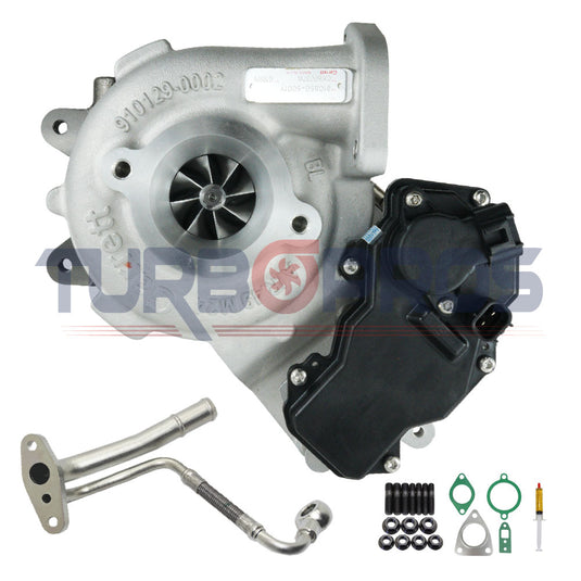 Garrett Direct Fit Upgrade Turbo Charger With Genuine Oil Feed Pipe For Toyota Fortuner 1GD-FTV 2.8L