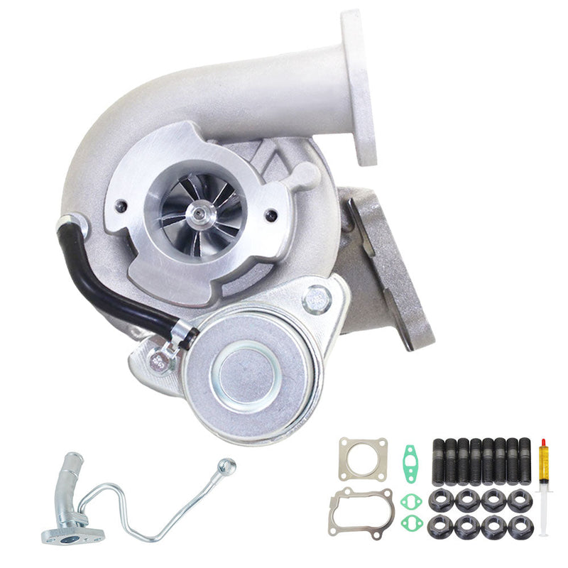 Load image into Gallery viewer, GEN1 High Flow Turbo Charger With Genuine Oil Feed Pipe For Toyota LandCruiser 100 Series HDJ100 1HD-FTE 4.2L
