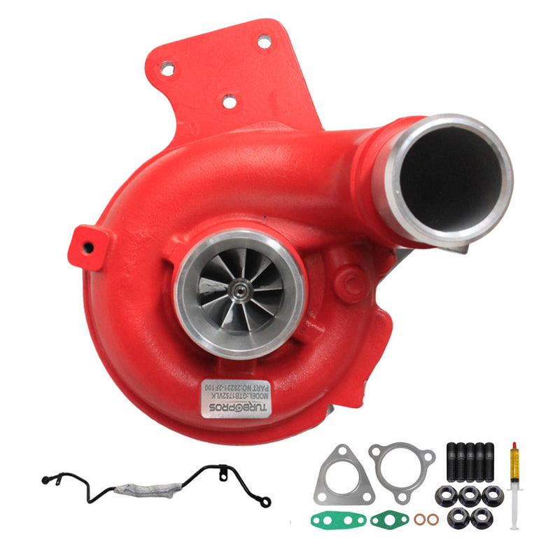 Load image into Gallery viewer, GEN1 High Flow Turbo Charger With Genuine Oil Feed Pipe For Hyundai Santa Fe D4HB 2.2L
