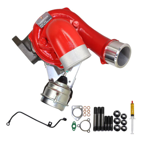 GEN1 High Flow Turbo Charger With Genuine Oil Feed Pipe For Hyundai iLoad/iMax D4CB 2.5L