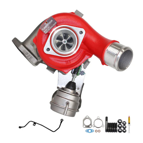 GEN1 High Flow Turbo Charger With Genuine Oil Feed Pipe For Hyundai iLoad/iMax D4CB 2.5L 2012 Onwards
