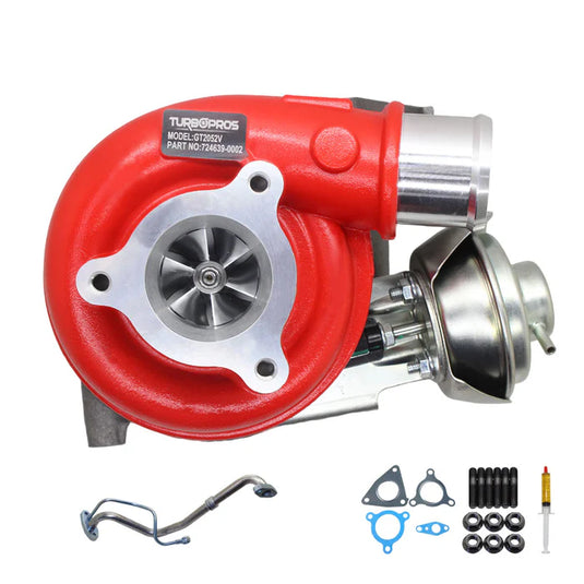 GEN1 High Flow Turbo Charger With Genuine Oil Feed Pipe For Nissan Patrol GU ZD30 3.0L