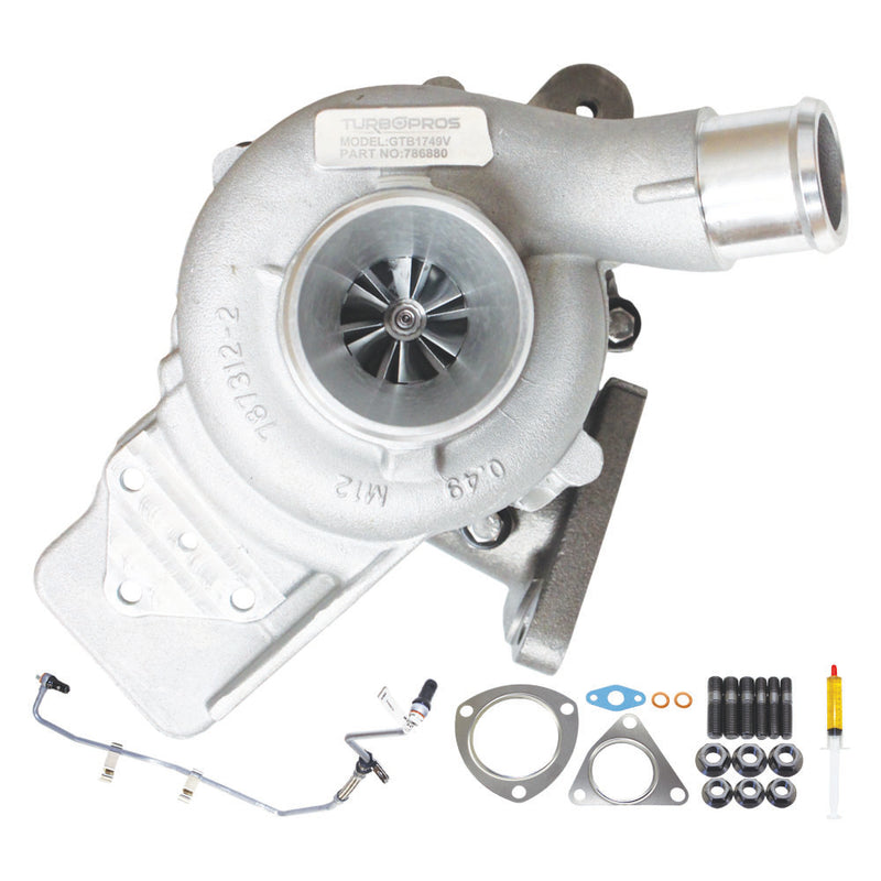Load image into Gallery viewer, GEN1 High Flow Turbo Charger With Genuine Oil Feed Pipe For Ford Transit/Transit Custom 2.2L FWD 786880-0021
