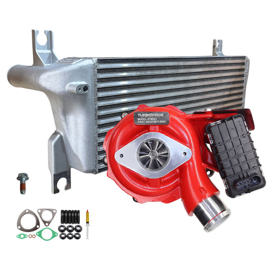 Garrett PowerMax Intercooler & Turbo Pros High Flow GEN1 Turbo For Ford Ranger 3.2L 2011-2015