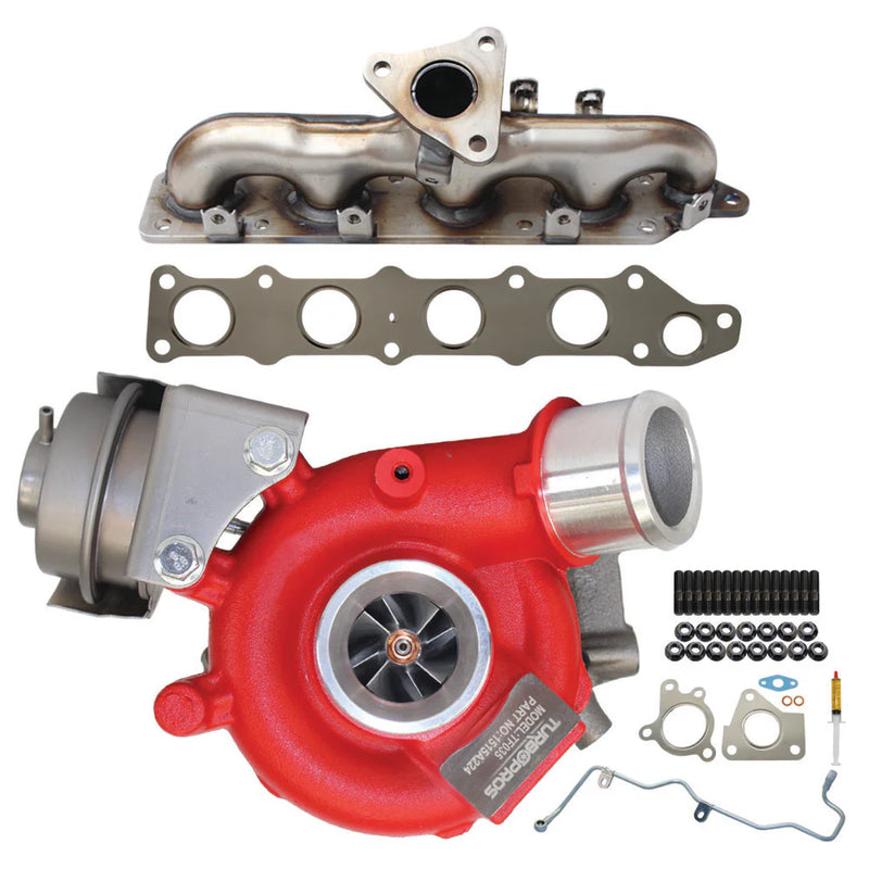 Load image into Gallery viewer, GEN1 High Flow Turbo Charger With Genuine Exhaust Manifold, Oil Feed Pipe, Gasket &amp; Stud Kit For Mitsubishi ASX 4N13 1.8L
