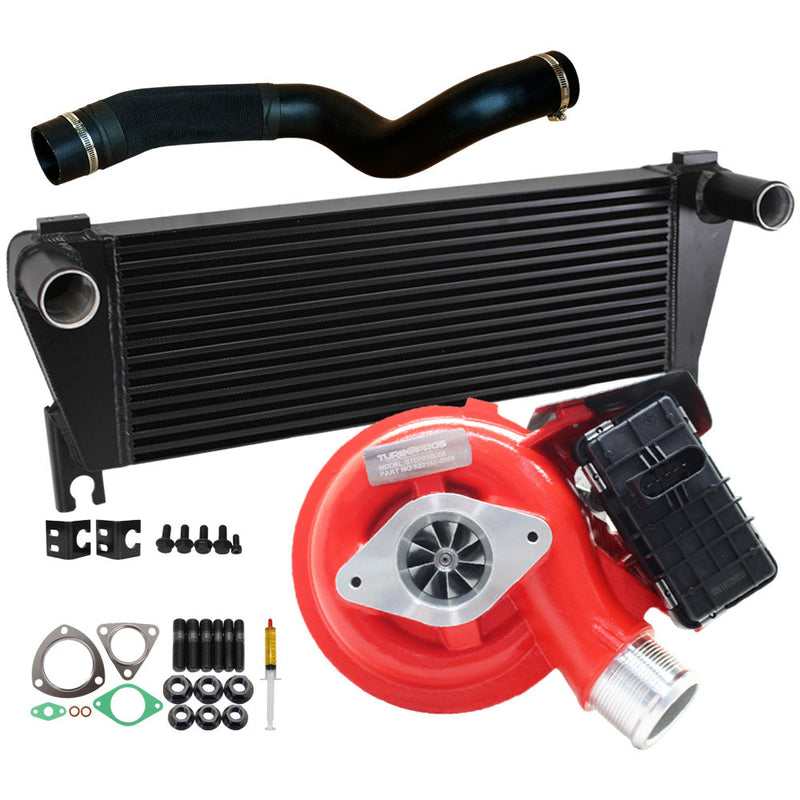 Load image into Gallery viewer, GEN1 High Flow Turbo Charger With 70mm Intercooler &amp; Hose For Ford Ranger 3.2L 2015 Onwards
