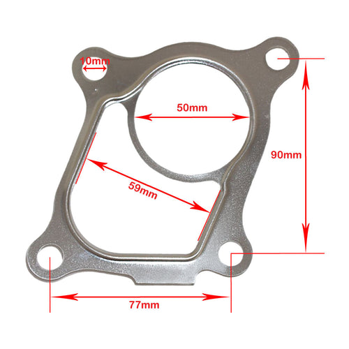 Turbo Charger To Exhaust Manifold Gasket For Mitsubishi Triton ML 4M41 3.2L