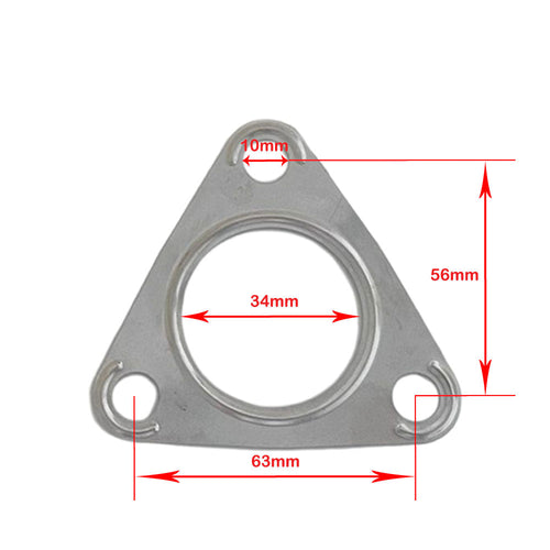 Turbo Charger To Dump Pipe Gasket For Mitsubishi Pajero NJ, NK, NL 4M40T 2.8L