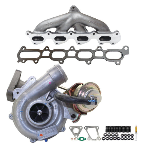Genuine Turbo Charger With Exhaust Manifold, Gasket & Stud Kit For Mitsubishi Triton MN 4D56 2.5L 2WD