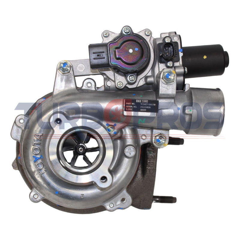 Load image into Gallery viewer, Genuine Turbo Charger With Genuine Oil Feed Pipe For Toyota HiAce/Commuter 1KD-FTV 3.0L 17201-30150
