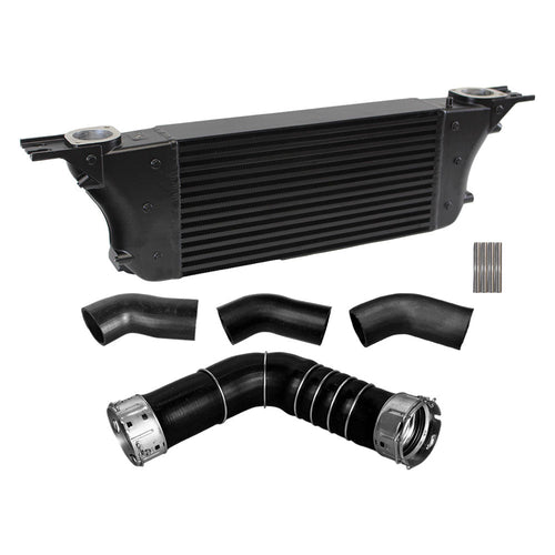 Upgrade Aluminium 90mm Intercooler & Hoses For Nissan Pathfinder R51/Navara D40 Ti 550 V9X V6 3.0L