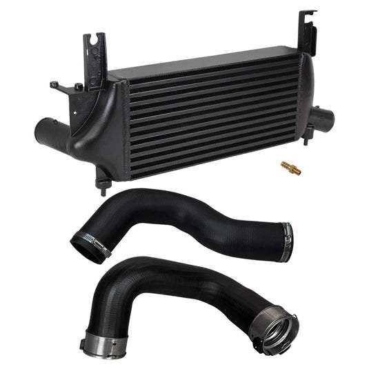Upgrade Aluminium 75mm Intercooler & Hoses For Nissan Pathfinder R51 YD25 2.5L