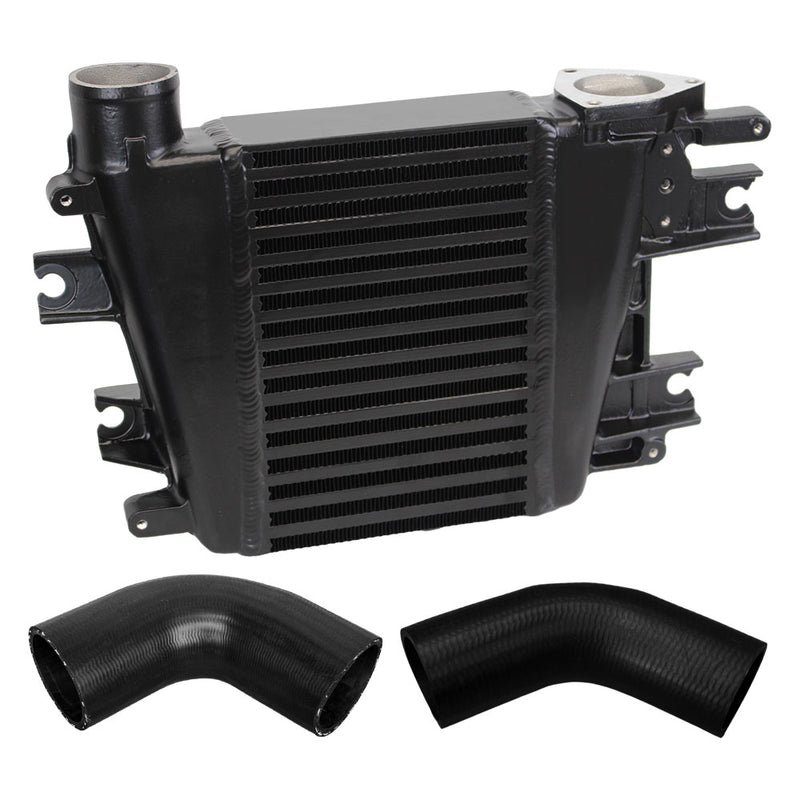Load image into Gallery viewer, Upgrade Aluminium 65mm Intercooler &amp; Hoses For Nissan Patrol GU Y61 ZD30 3.0L Direct injection 2000-2007
