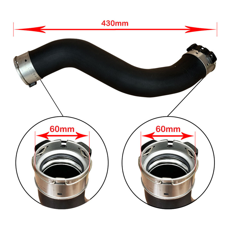 Load image into Gallery viewer, Hot Side Intercooler Hose For Nissan Navara D23 NP300 YS23D 2.3L Twin-Turbo Charged 2015 Onwards
