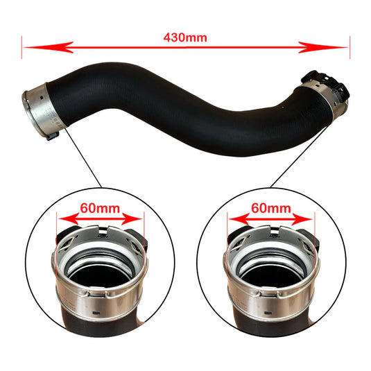 Hot Side & Cold Side Intercooler Hoses For Nissan Navara D23 NP300 YS23D 2.3L Twin-Turbo Charged 2015 Onwards