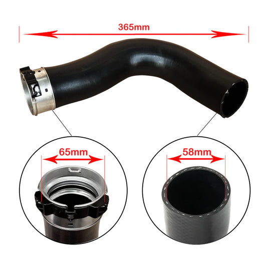 Hot Side & Cold Side Intercooler Hoses For Nissan Navara D23 NP300 YS23D 2.3L Twin-Turbo Charged 2015 Onwards