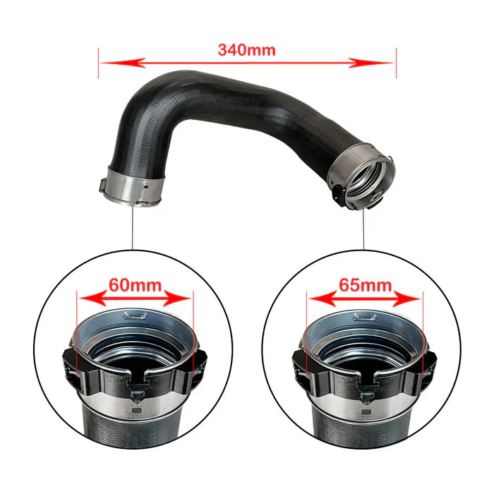 Load image into Gallery viewer, Upgrade Billet Turbo Charger With 75mm Intercooler &amp; Hoses For Nissan Navara D40 / Pathfinder R51 YD25 2.5L 2010 Onwards
