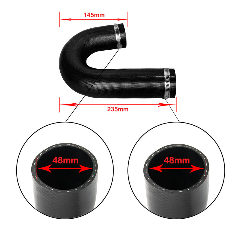 Load image into Gallery viewer, Hot Side Intercooler Hose For Mitsubishi Pajero 4M41 3.2L
