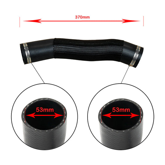 Upgrade Aluminium 64mm Intercooler & Hoses For Mitsubishi Pajero NM / NP 4M41 3.2L 2000-2006